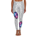 Galaxy Leggings with Heart Patches - Image 6