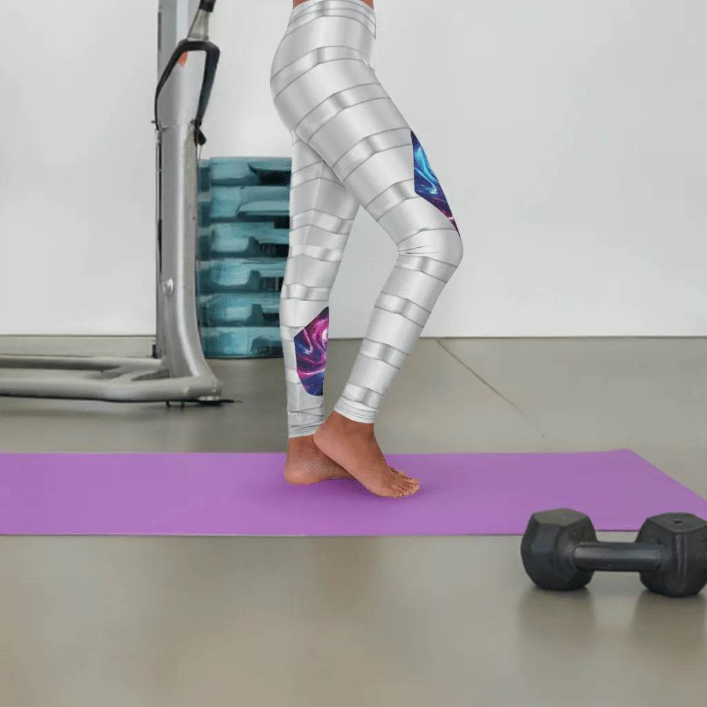 Galaxy Leggings – Cosmic Healing Activewear, Comfort & Style - Iron Phoenix GHG
