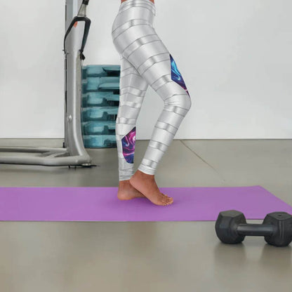 Galaxy Leggings – Cosmic Healing Activewear, Comfort & Style - Iron Phoenix GHG