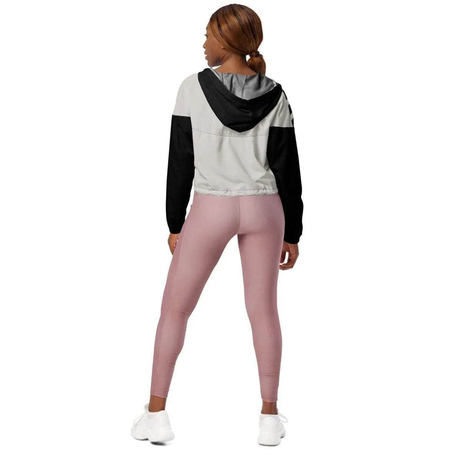 "Gamer Geo" Cropped Windbreaker | Iron Phoenix GHG - Iron Phoenix GHG