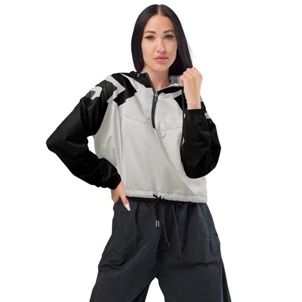 Game-Inspired Cropped Windbreaker - Outdoor Chic - Iron Phoenix GHG