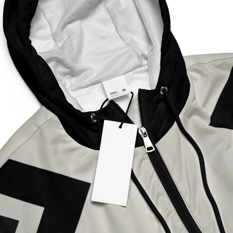 "Gamer Geo" Cropped Windbreaker | Iron Phoenix GHG - Iron Phoenix GHG