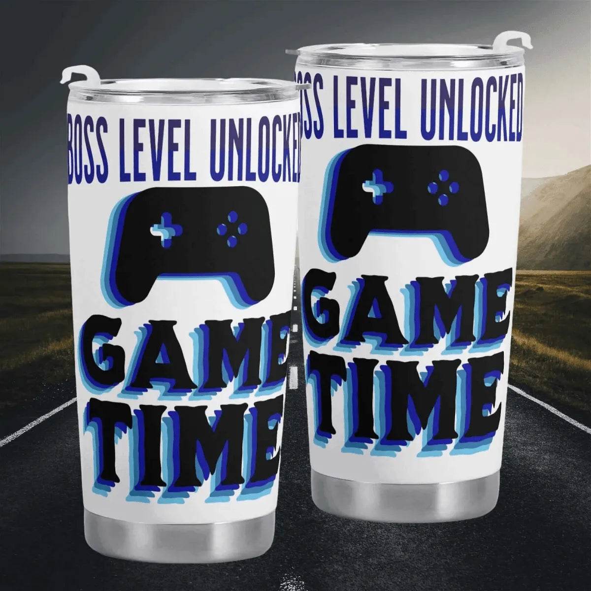 Game Time White Cup - Gaming, Sports & Calm Comfort - Iron Phoenix GHG