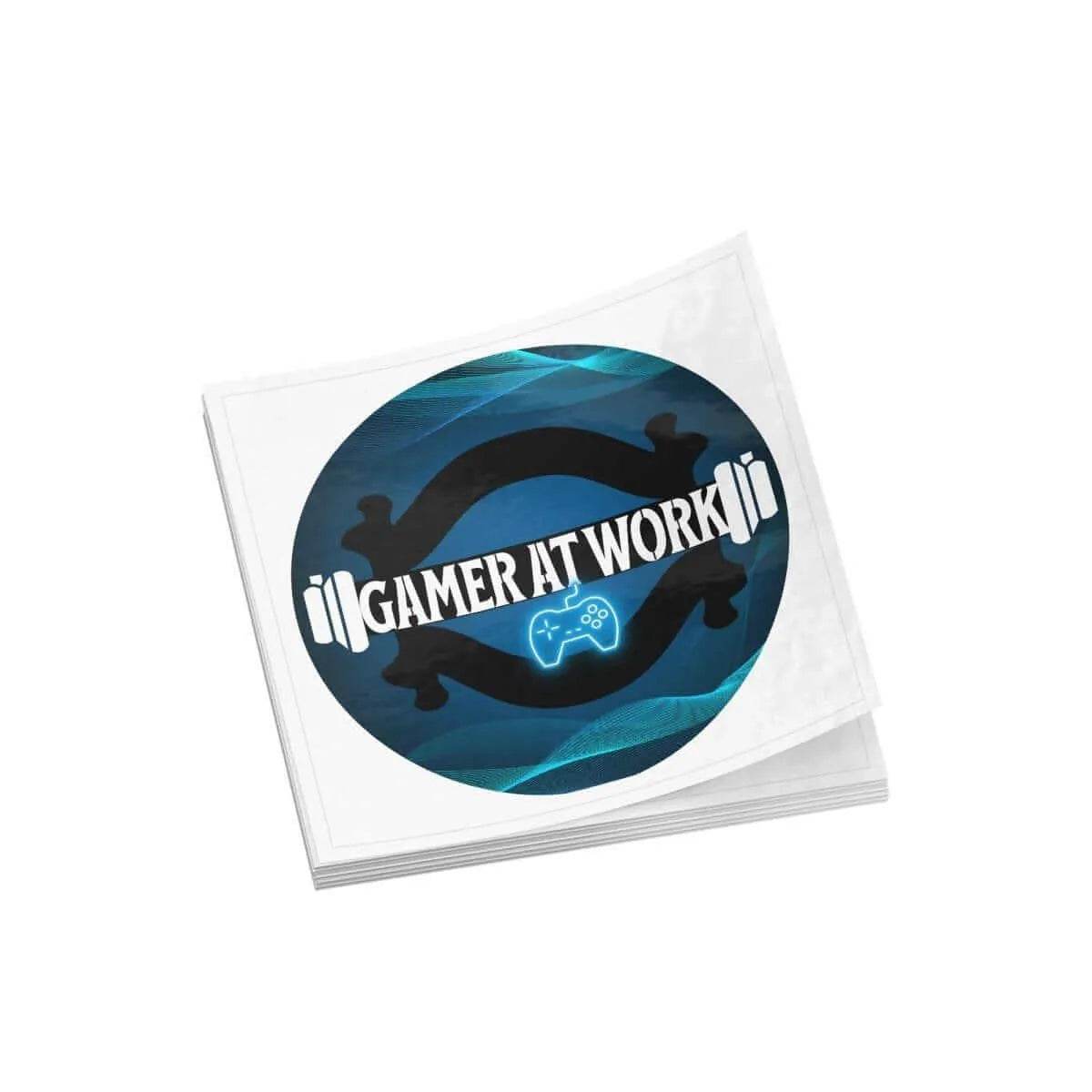 Gamer At Work Sticker for Laptops |Shadowseeker Iron Phoenix - Iron Phoenix GHG