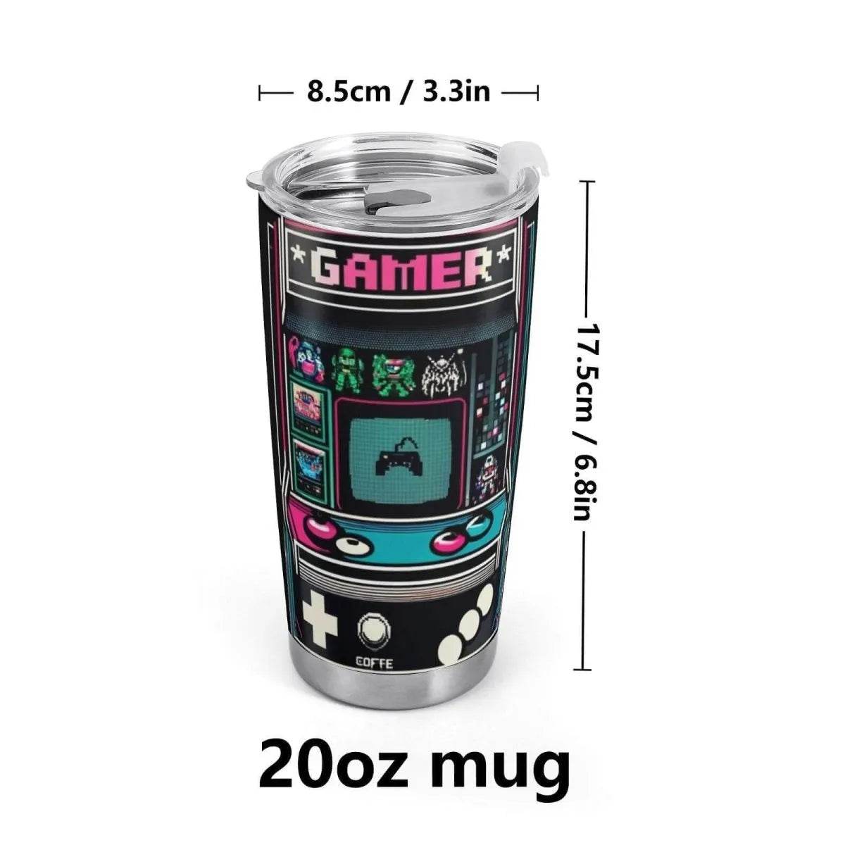 Gamer Car Cup - Gaming, Sports & Calm Comfort - Iron Phoenix GHG