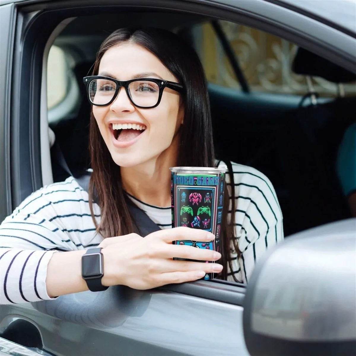 Gamer Car Cup - Gaming, Sports & Calm Comfort - Iron Phoenix GHG