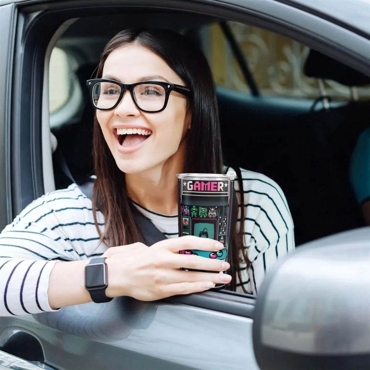 Gamer Car Cup - Gaming, Sports & Calm Comfort - Iron Phoenix GHG