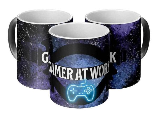 Gamer At Work Heat Changing Mug Shadowseeker | Iron Phoenix - Iron Phoenix GHG