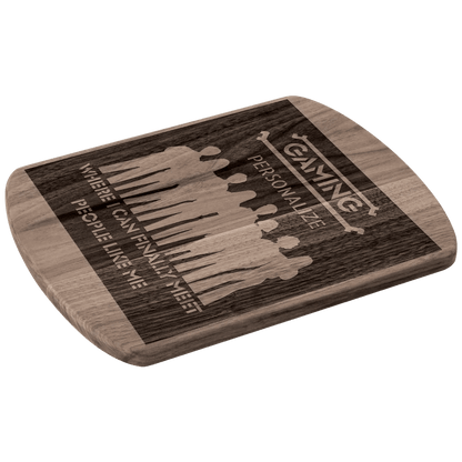 Gamer Cutting Board - Premium Hardwood Kitchen Tool for Chefs and Gaming Enthusiasts - Iron Phoenix GHG