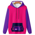 Eat Sleep Game Repeat Color-Block Hoodie - Image 4