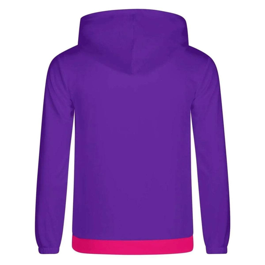 Eat Sleep Game Repeat Color-Block Hoodie - Iron Phoenix GHG