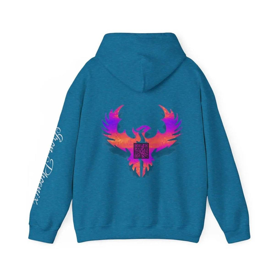 Gamer Phoenix Hoodie | Personalized Sweatshirt - Iron Phoenix GHG