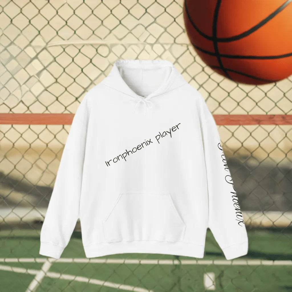 Gamer Phoenix Hoodie, Etsy QR, Cozy Gaming Wear - Iron Phoenix GHG