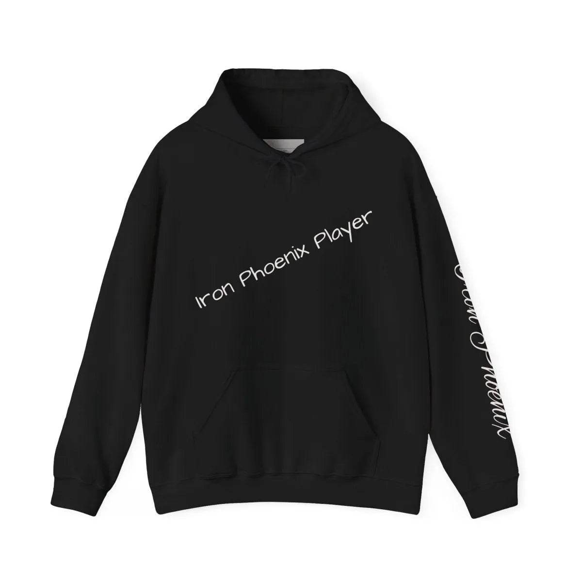 Gamer Phoenix Hoodie, Etsy QR, Cozy Gaming Wear - Iron Phoenix GHG