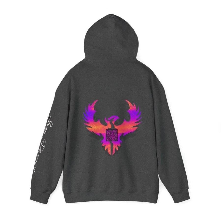Gamer Phoenix Hoodie | Personalized Sweatshirt - Iron Phoenix GHG