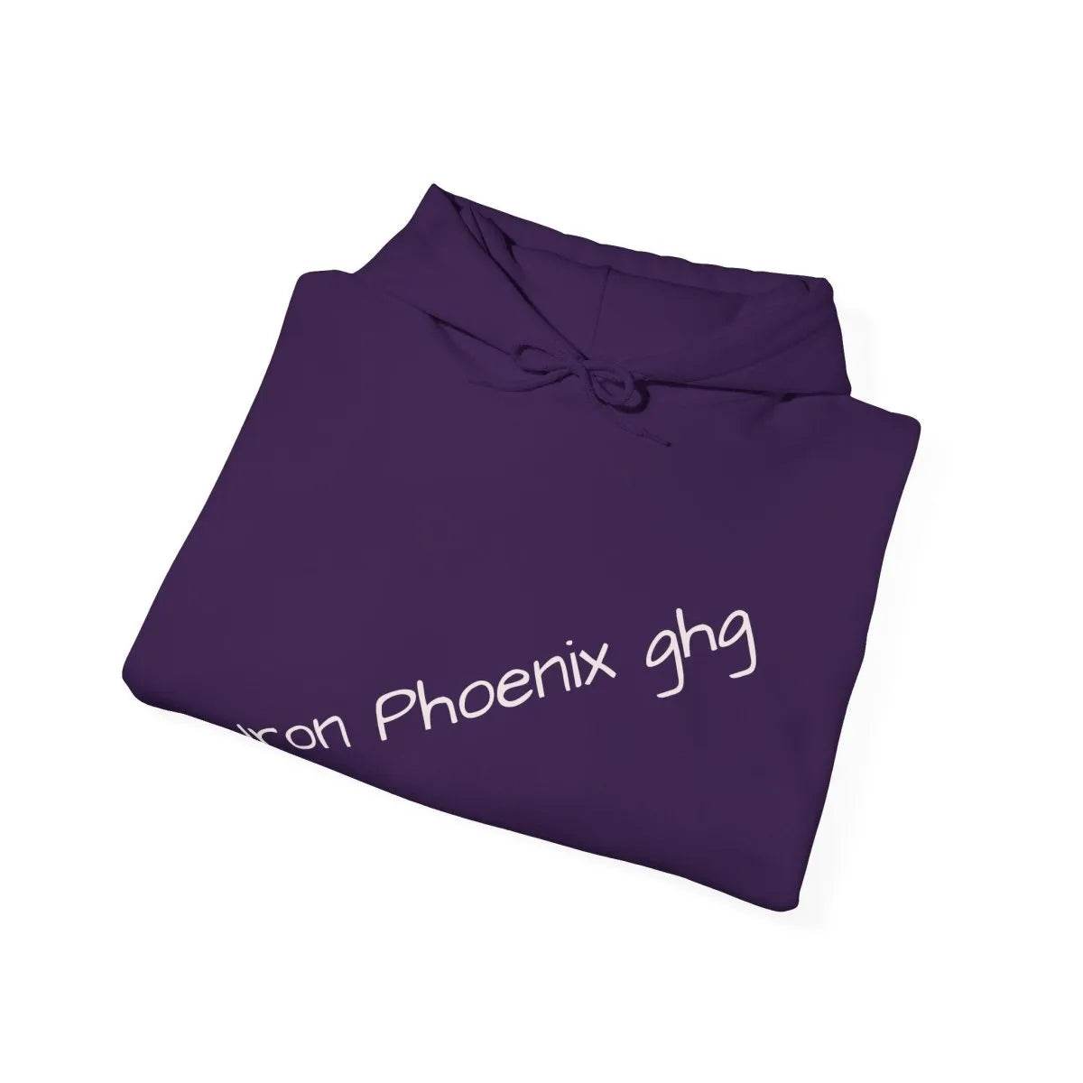 Gamer Phoenix Hoodie, Etsy QR, Cozy Gaming Wear - Iron Phoenix GHG