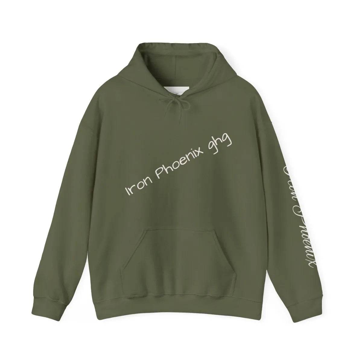 Gamer Phoenix Hoodie, Etsy QR, Cozy Gaming Wear - Iron Phoenix GHG