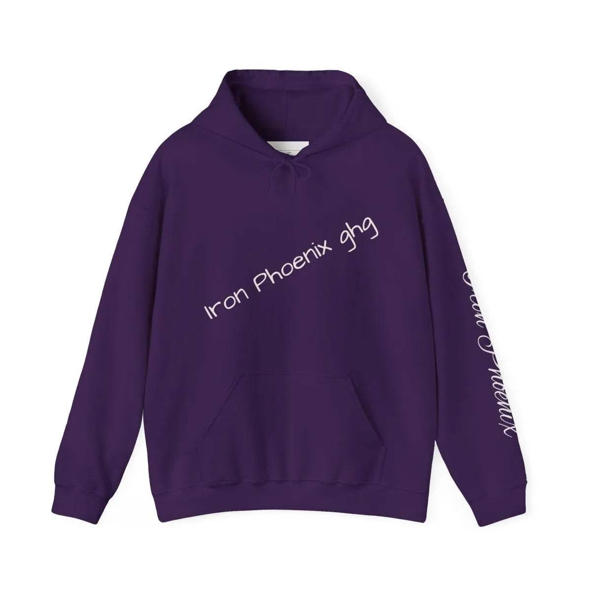 Gamer Phoenix Hoodie, Etsy QR, Cozy Gaming Wear - Iron Phoenix GHG