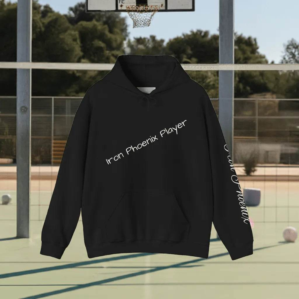 Gamer Phoenix Hoodie, Etsy QR, Cozy Gaming Wear - Iron Phoenix GHG