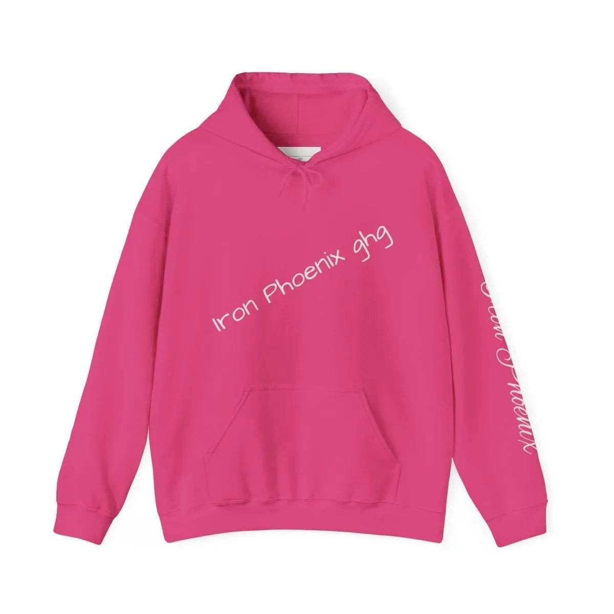 Gamer Phoenix Hoodie, Etsy QR, Cozy Gaming Wear - Iron Phoenix GHG