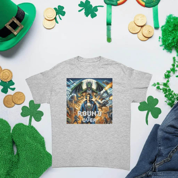 "Dragon Battle" Gamer T-Shirt by Shadowseeker | Iron Phoenix GHG