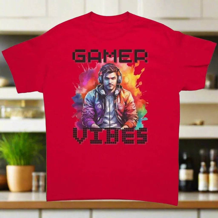 "Gamer Vibes" T-Shirt by Shadowseeker | Iron Phoenix GHG - Iron Phoenix GHG