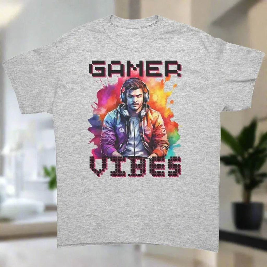 "Gamer Vibes" T-Shirt by Shadowseeker | Iron Phoenix GHG - Iron Phoenix GHG