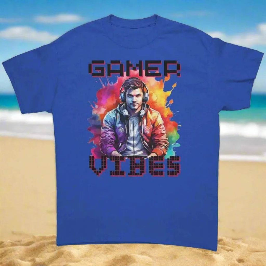 "Gamer Vibes" T-Shirt by Shadowseeker | Iron Phoenix GHG - Iron Phoenix GHG