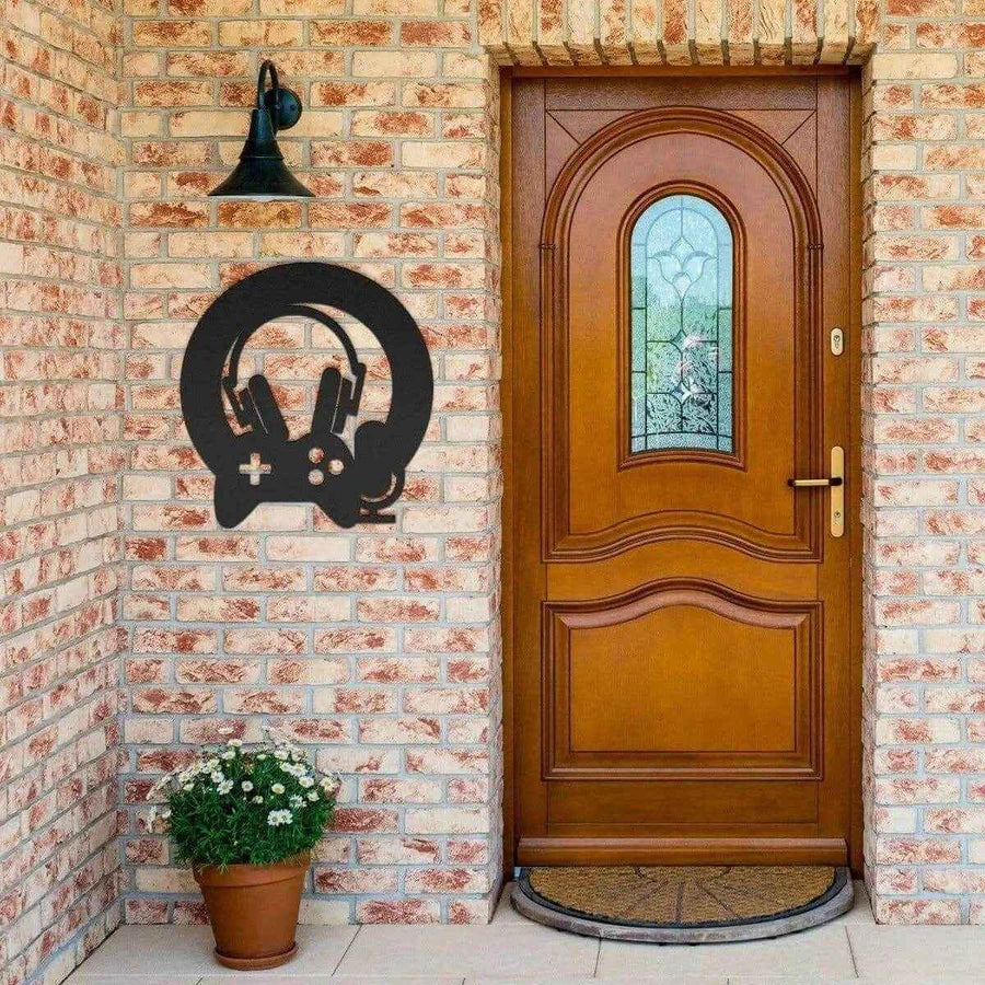 "Game On" Metal Wall Decor Gaming | Iron Phoenix GHG