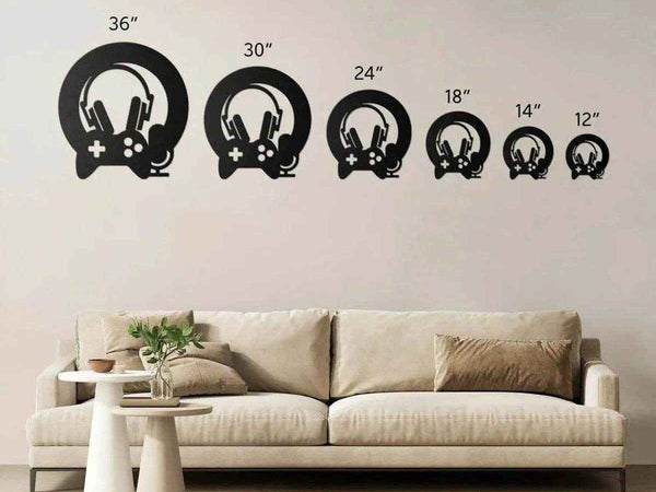 "Game On" Metal Wall Decor Gaming | Iron Phoenix GHG