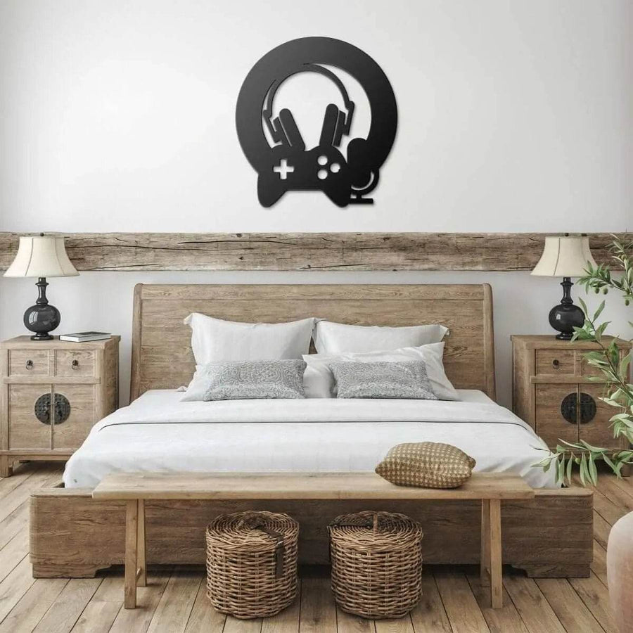 "Game On" Gamer Man Cave Wall Art | Iron Phoenix GHG - Iron Phoenix GHG