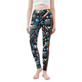 Pixel Art Gaming Leggings | Retro Gamer Yoga Tights - Image 1