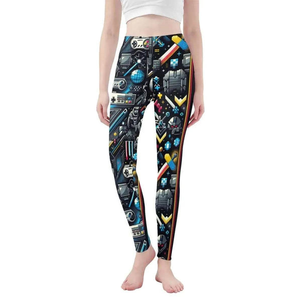 Gaming Leggings - Sports, Gaming & Calm Comfort - Iron Phoenix GHG