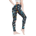 Pixel Art Gaming Leggings | Retro Gamer Yoga Tights - Image 2