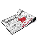 Gaming Superpower Desk Mat | Superhero Slogan Mouse Pad - Image 1