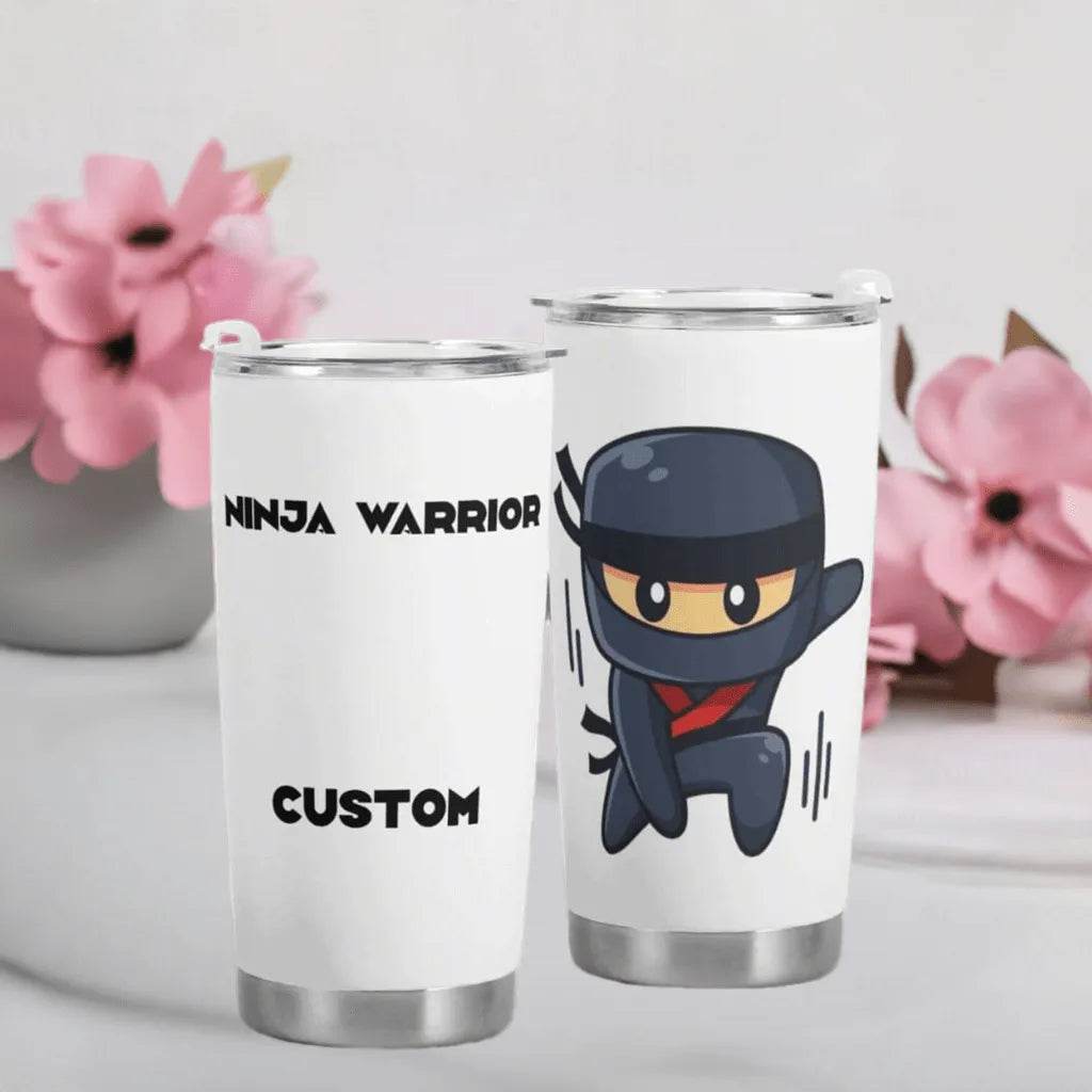 Gaming Ninja Travel Mug - Stylish Car Cup for Gamers on the Go - Iron Phoenix GHG