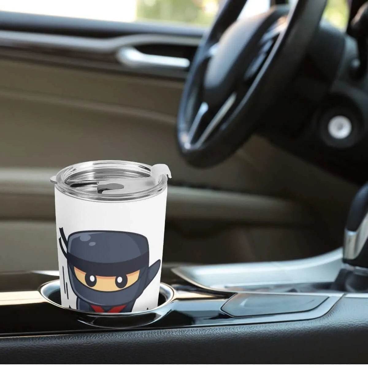 Gaming Ninja Travel Mug - Stylish Car Cup for Gamers on the Go - Iron Phoenix GHG