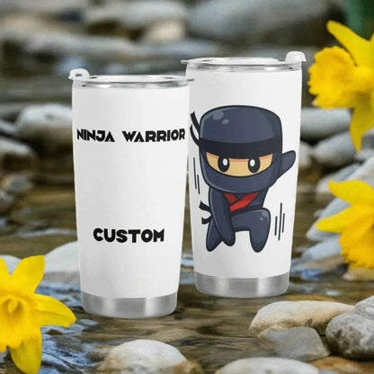 Gaming Ninja Travel Mug - Stylish Car Cup for Gamers on the Go - Iron Phoenix GHG