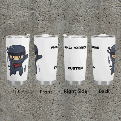 Gaming Ninja Travel Mug - Stylish Car Cup for Gamers on the Go - Iron Phoenix GHG