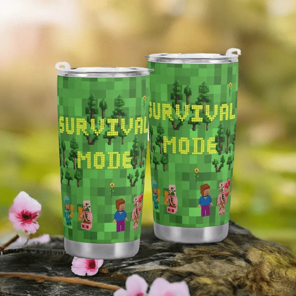 Gaming Survival Car Cup - 600ML Gamer Mug - Iron Phoenix GHG