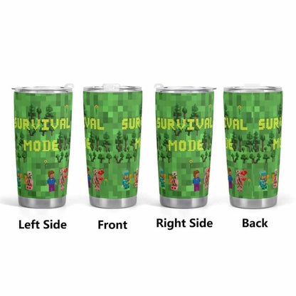 Gaming Survival Car Cup - 600ML Gamer Mug - Iron Phoenix GHG