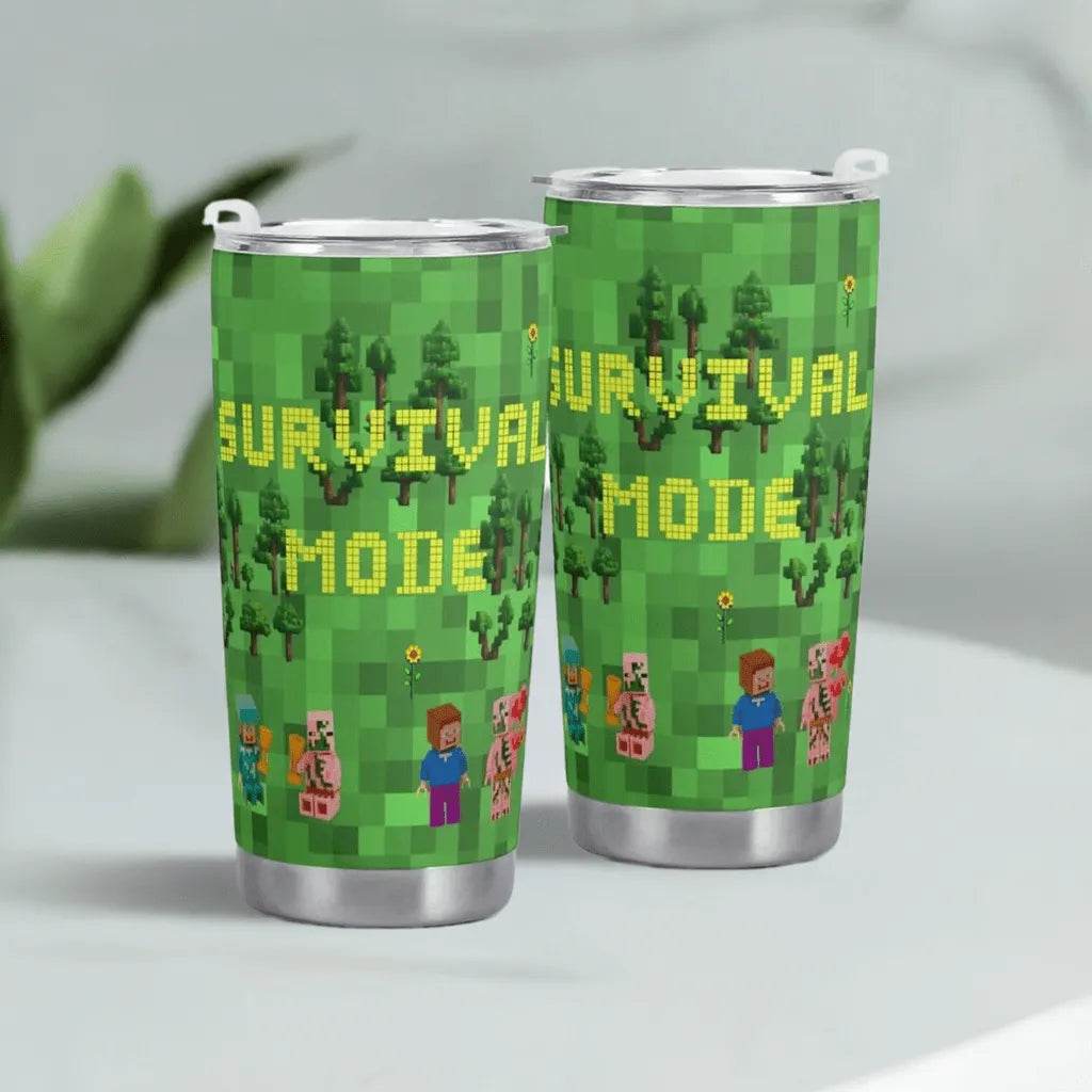 Gaming Survival Car Cup - 600ML Gamer Mug - Iron Phoenix GHG