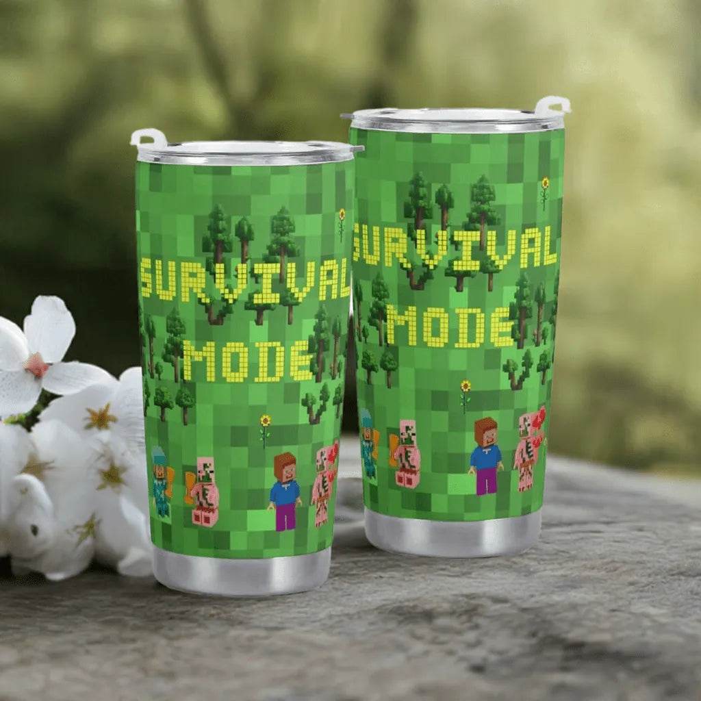 Gaming Survival Car Cup - 600ML Gamer Mug - Iron Phoenix GHG