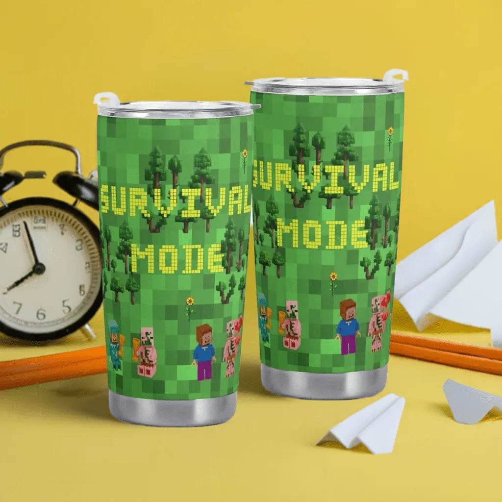 Gaming Survival Car Cup - 600ML Gamer Mug - Iron Phoenix GHG
