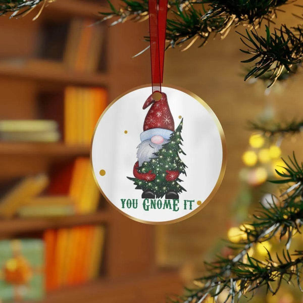 Gnome Christmas Ornament Perfect Festive Gift for Gamers - Iron Phoenix GHG