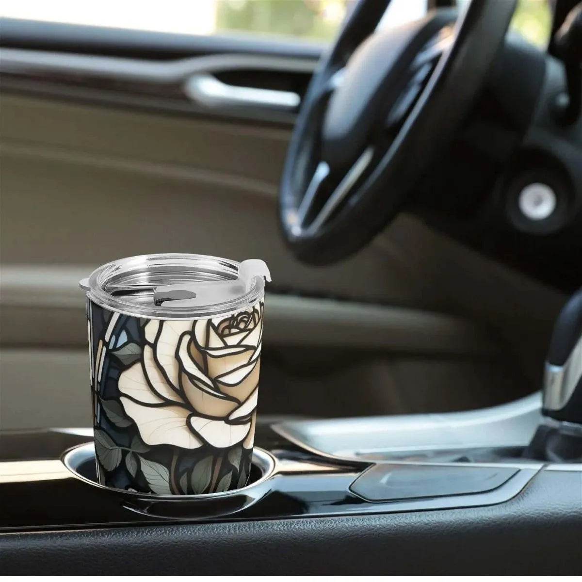 Gothic Roses Tumbler - Gaming, Sports & Calm Comfort - Iron Phoenix GHG