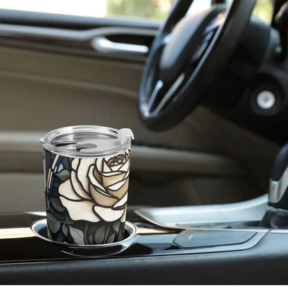 Gothic Roses Tumbler - Gaming, Sports & Calm Comfort - Iron Phoenix GHG