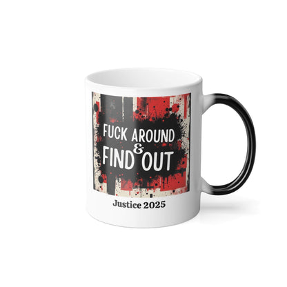 FAFO Mug - Personalize Your Justice 2025 for Gamers