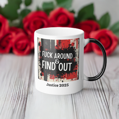 FAFO Mug - Personalize Your Justice 2025 for Gamers