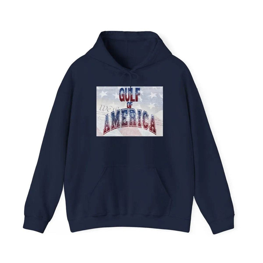 Gulf of America Hoodie | Patriotic Heavy Blend Sweatshirt - Iron Phoenix GHG